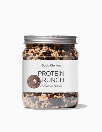 Protein Crunch Cookies and Cream by Body Genius