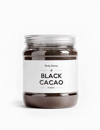 Powdered black cacao