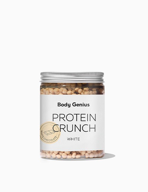 Protein Crunch mini de chocolate blanco