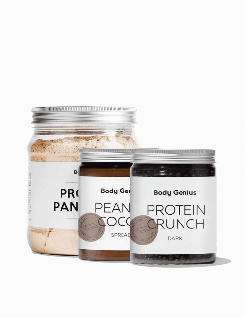 Pack desayuno con cacahuete y cacao