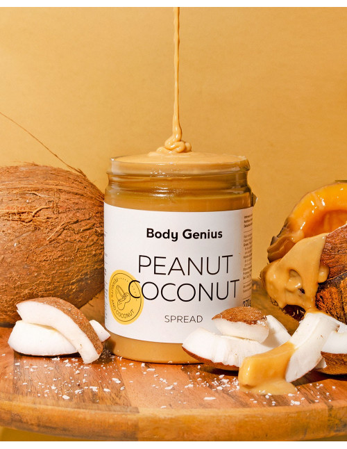 Beurre de cacahuète et noix de coco