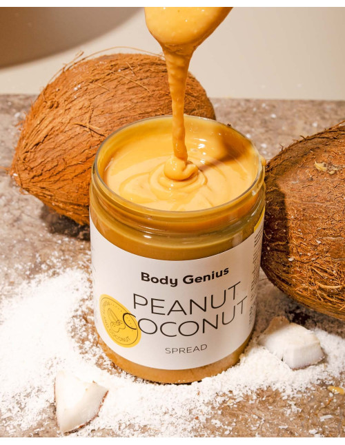 Beurre de cacahuète et noix de coco
