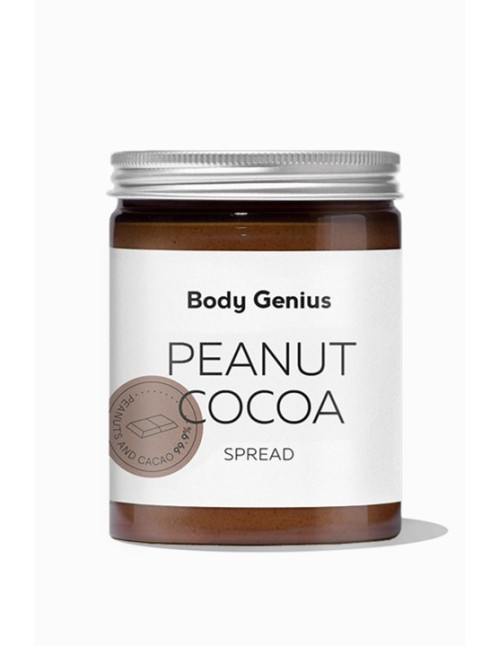 Peanut and cocoa spread