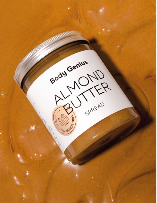 Crema de almendras 100% natural - Comprar online - Body Genius