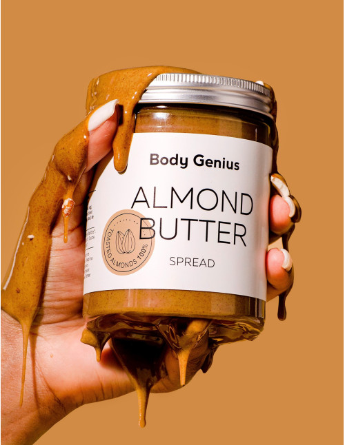 All-natural Almond Butter by Body Genius