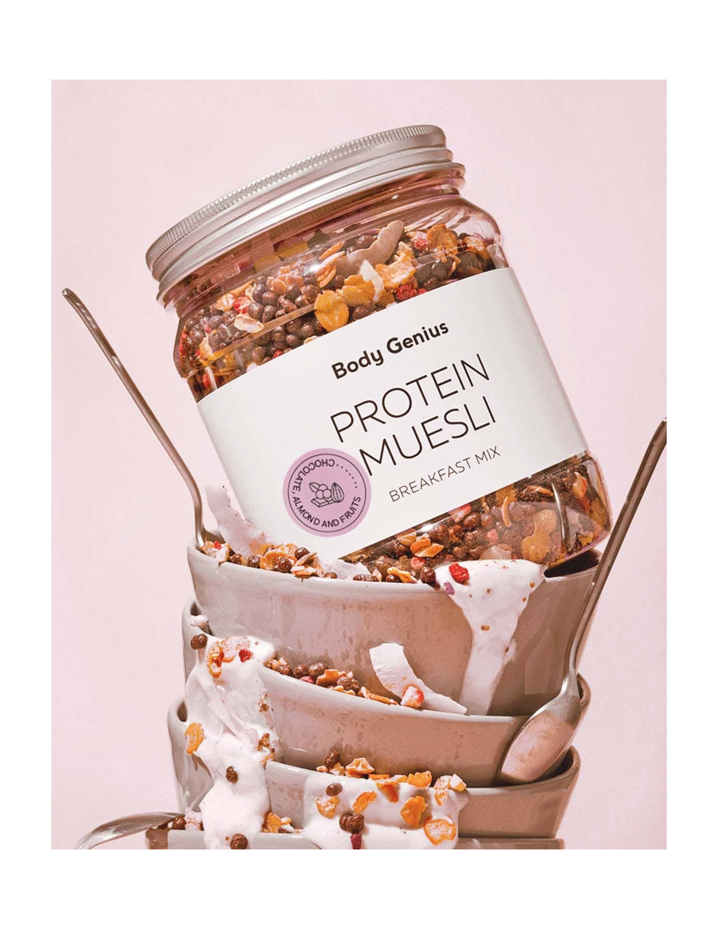 Muesli Protéiné Sans Sucre - Acheter en ligne - Body Genius