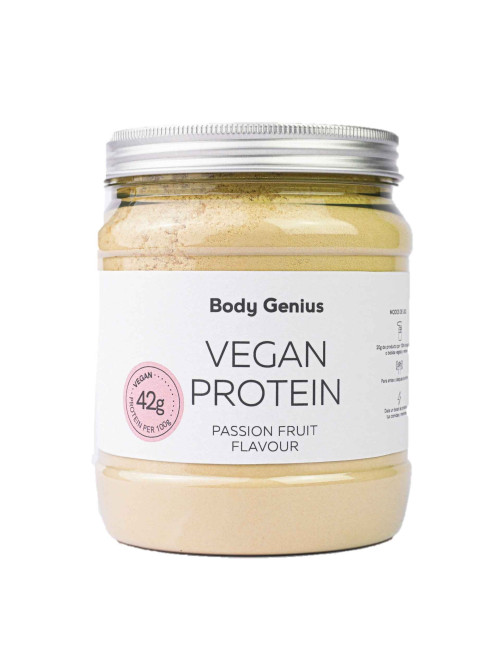 Vegan protein passion fruit