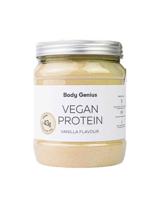 Protéine vegan sans sucre de Body Genius Protéine vegan sans sucre de Body Genius