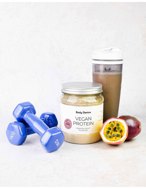 Protéine vegan sans sucre de Body Genius