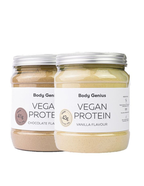 Duo de protéines vegan et durables de Body Genius