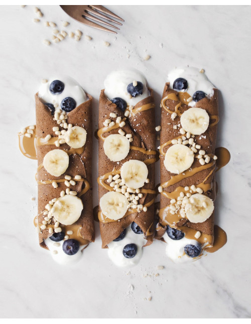 Pâte à pancake protéinée sans sucre et naturelle de Body Genius