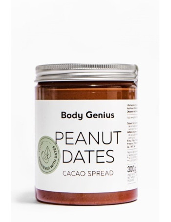 Crema de cacahuete, cacao y dátil - Body Genius