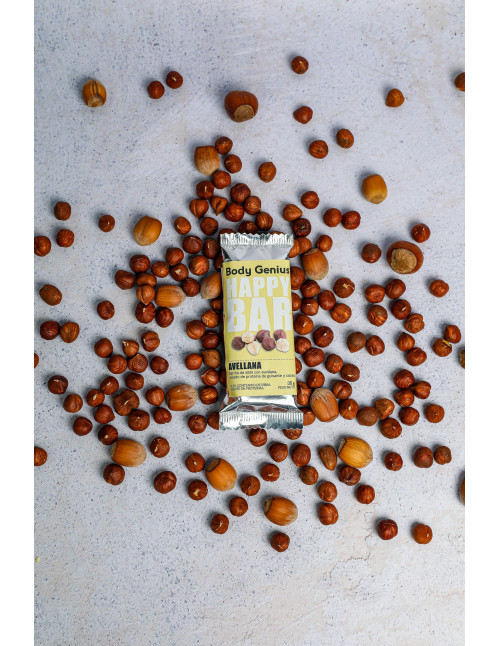 Happy Bar Hazelnut (Box of 15 units)