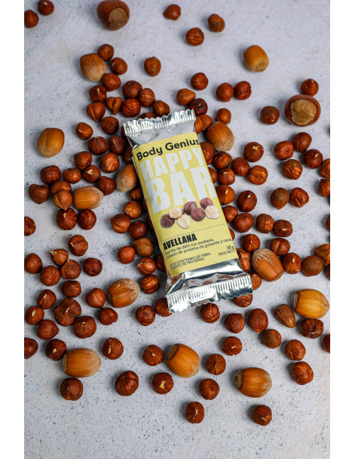 Happy Bar Hazelnut (Box of 15 units)