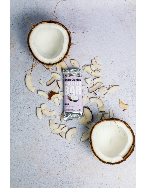 Barre protéinée noix de coco