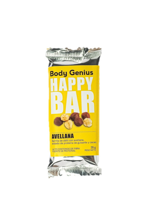 Happy Bar Hazelnut (Box of 15 units)