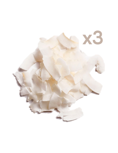 Pack de 3 Láminas de coco sin azúcares - Comprar Online - Body Genius