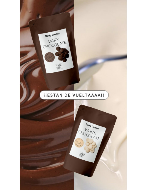 Cobertura de chocolate blanco "Diabetes-Friendly"
