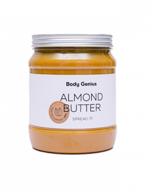 Crema de almendras 100% natural - Comprar online - Body Genius