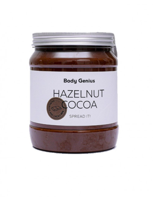 Pâte à tartiner noisette et cacao de Body Genius