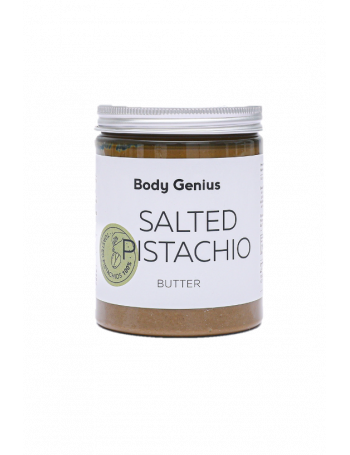 All-natural pistachio butter by Body Genius