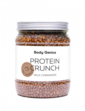 Protein Crunch Cookies and Cream by Body Genius