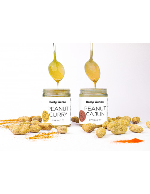 Crema de cacahuete con Curry - Comprar online - Body Genius