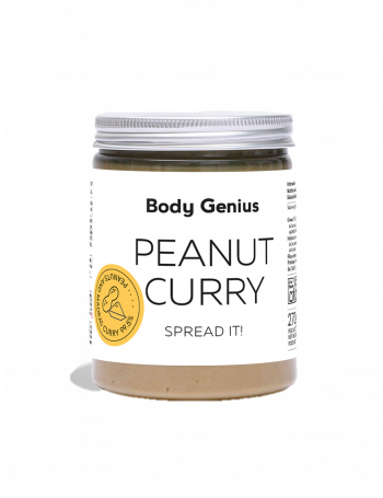 Crema de cacahuete con Curry - Comprar online - Body Genius