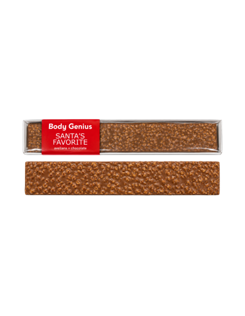 Chocolate and Hazelnut protein nougat - Body Genius