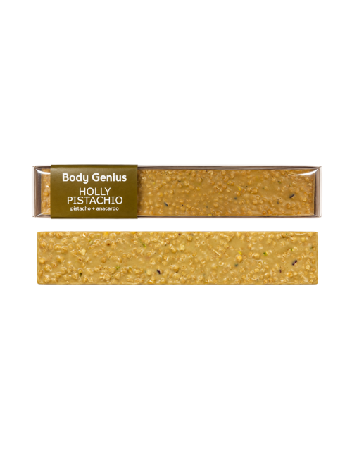 Turrón proteico Pistacho - Body Genius