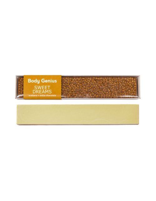Turrón proteico doble chocolate - Body Genius