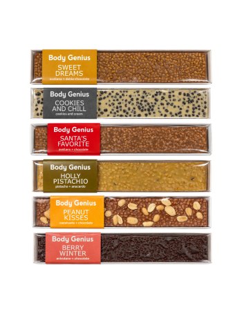 Turrones proteicos pack de 5 - Comprar online - Body Genius