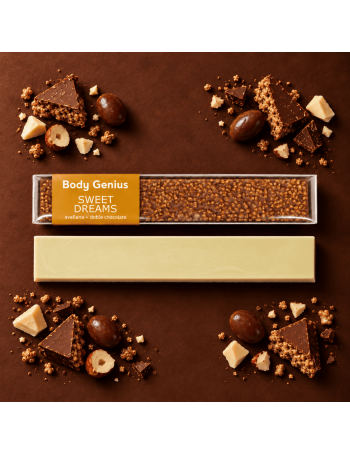 Turrón proteico doble chocolate - Body Genius 2