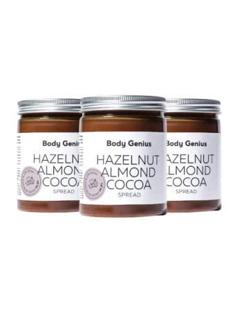 Body Genius Hazelnut, Almond, and Cacao Spread Trio – Buy Online