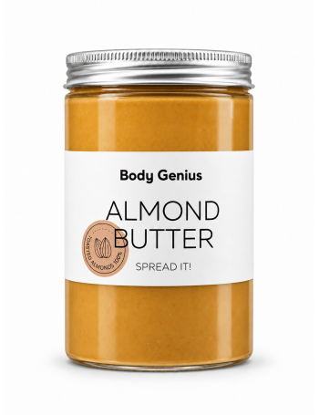 Crema de almendras 100% natural - Comprar online - Body Genius