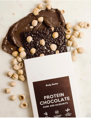 Protein Chocolate with Hazelnuts 2