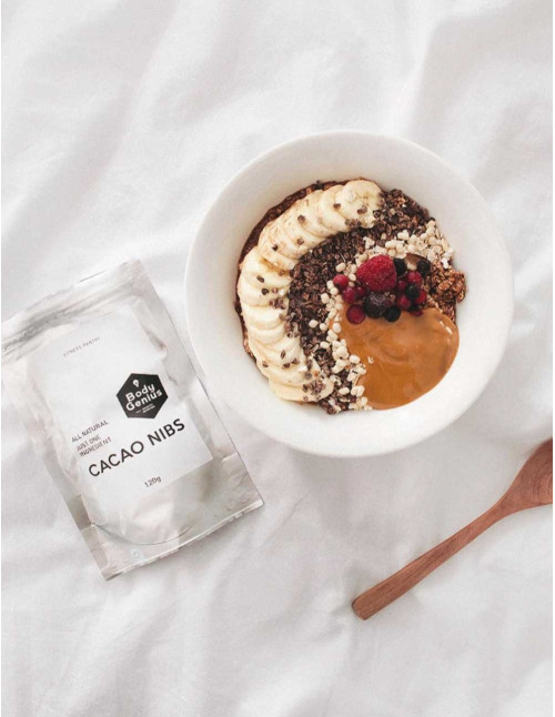 Nibs de cacao natural - Comprar online - Body Genius