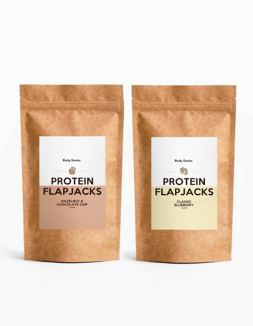 Sugar-free protein flapjacks duo