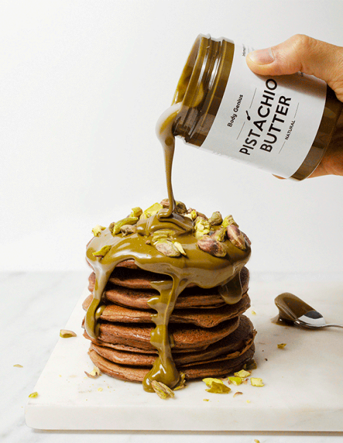 All-natural pistachio butter by Body Genius