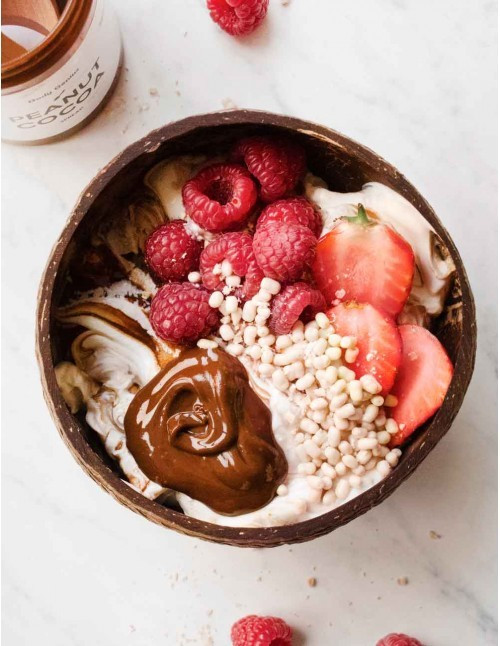 Trío cremas de cacahuete y cacao Peanut Cocoa de Body Genius