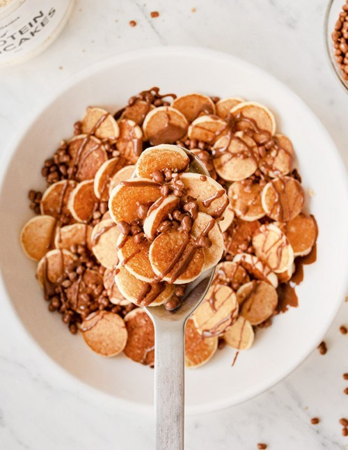 Les céréales du petit-déjeuner sont bourrées de sucre.