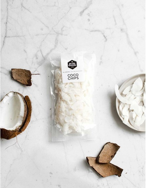 Láminas de coco sin azúcares - Comprar online - Body Genius