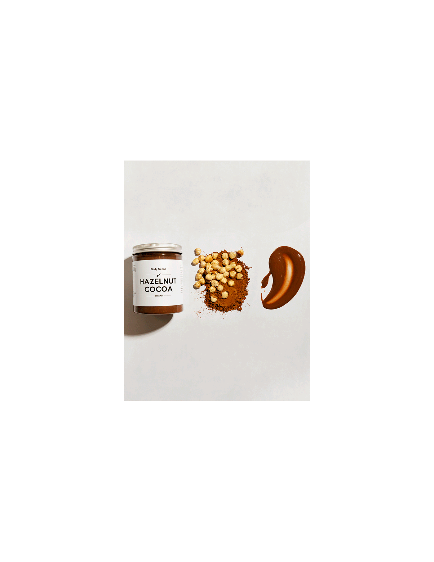 Lot des 2 pâtes à tartiner OUF! cacao noisettes+ cacahuètes x 6