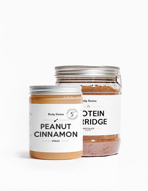 Breakfast pack with protein porridge
