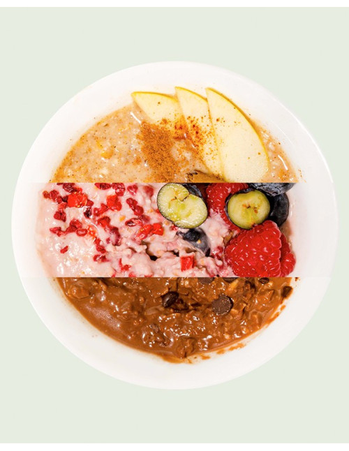 Breakfast pack with protein porridge