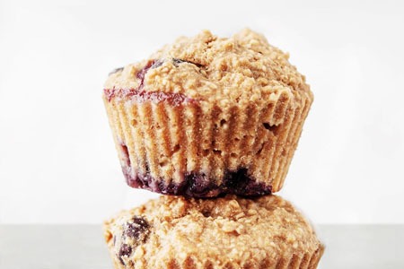 Muffin de frutos rojos