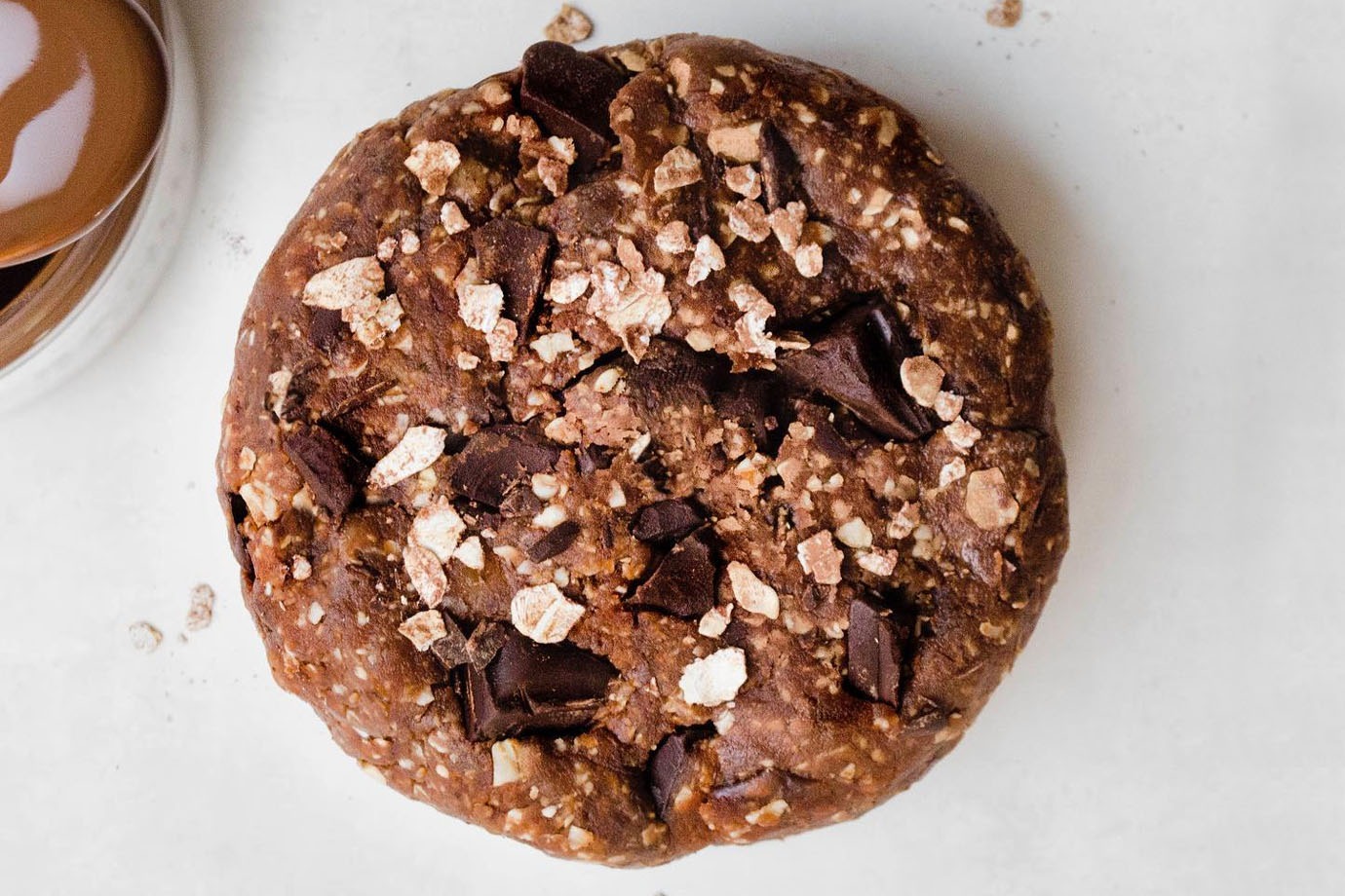 Maxi-cookie vegan